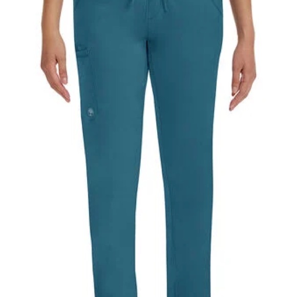 3 Scrub Pants, Caribbean Blue - Picture 2 of 2